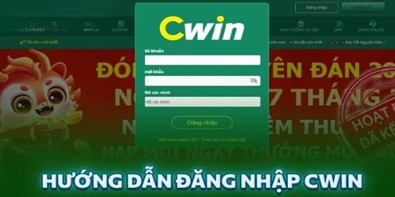 Hướng dẫn cách đăng ký - đăng nhập tài khoản Cwin