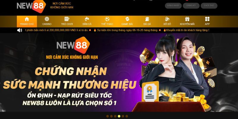 Ưu điểm nổi bật của New88 là gì?